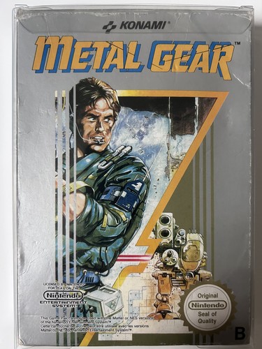 Metal gear nintendo nes - metal,