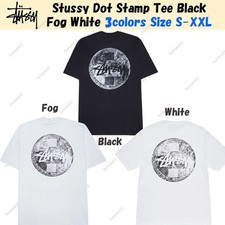 T-shirt Stussy Dot Stamp Noir