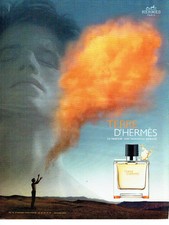 PUBLICITE ADVERTISING 056  2011  Terre d' Hermès  parfum homme