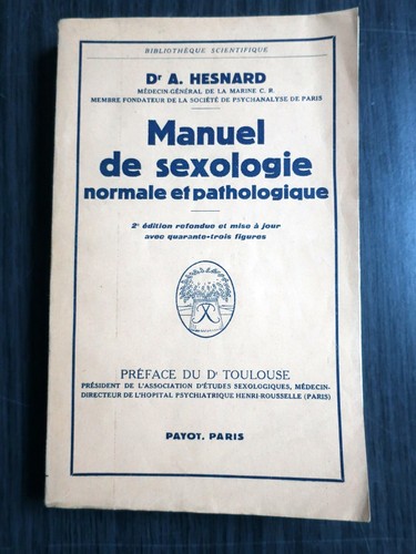 Manuel sexologie normale - de, et