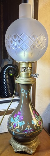 Lampe gaz électrifiée - lampe,