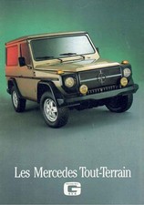Catalogue Brochure Mercedes G