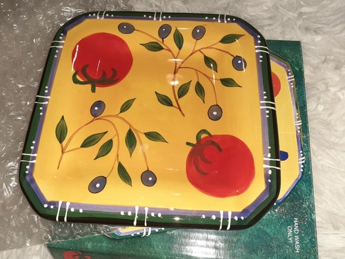 Tomatoes print ceramic oil - print,