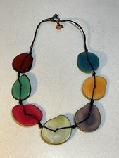 COLLIER TAGUA , IVOIRE VEGETAL