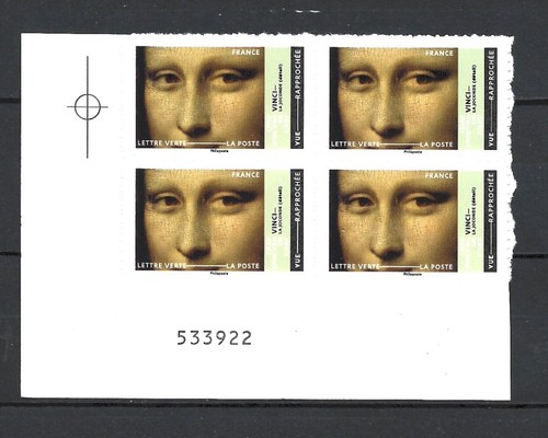 Bloc numéroté timbres - de, 4