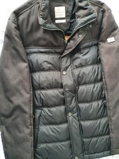 Parka Homme cuir noir marque