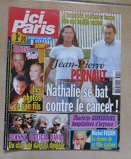 ICI PARIS N° 3245 JOHNNY HALLYDAY CHARLOTTE GAINSBOURG MICHEL FUGAIN JULIEN DORE