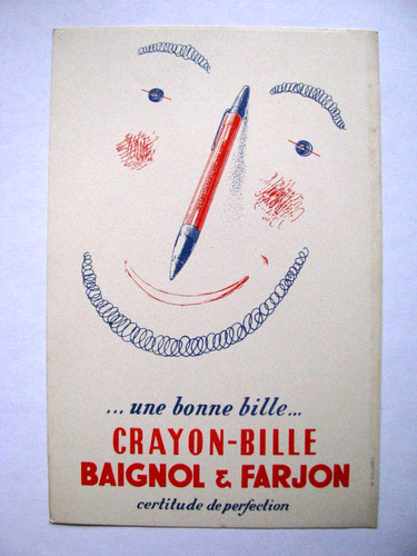 Buvard baignol farjon crayon - farjon,