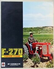 prospectus brochure tracteur