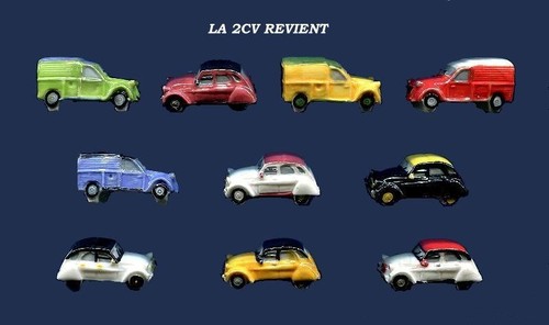 Dvo14 les 2cv - les, (citroen)