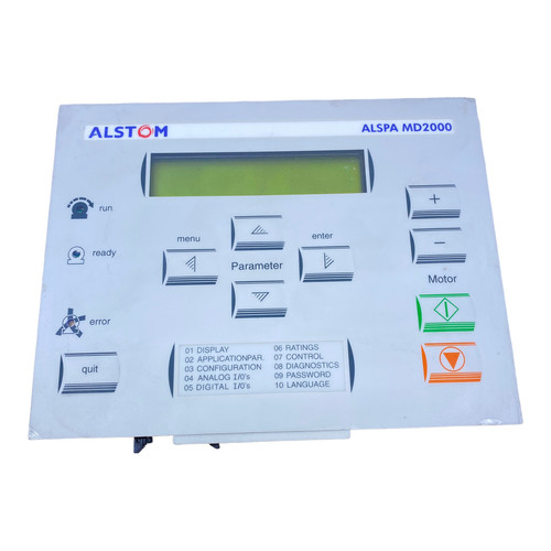 Alstom alspa md2000 - alstom, unité