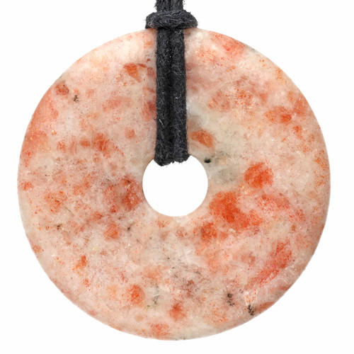 Pendentif donut pierre - donut,