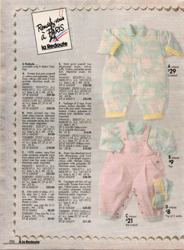 Redoute vintage baby - la,