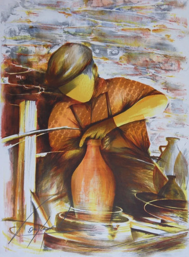 Raymond poulet le - le, potier
