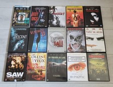 Lot 15 dvd films horreur saw