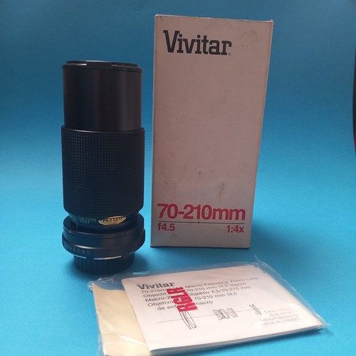 Objectif vivitar 210 mm - 70-210,