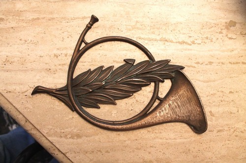 Fronton bronze ancien - ancien, de