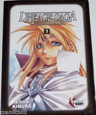 Manga LINEAGE SAGA tome 3 l'Héritier des Etoiles chez Ki-oon éditions Akihiro 