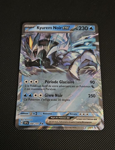 Carte pokémon kyurem noir - -,