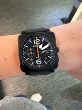 Bell ross chronographe br 03 - &,