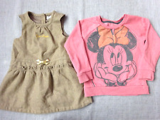 Vêtements bébé fille robe laine "Mes petits cailloux"  sweat DISNEY 18/24 mois