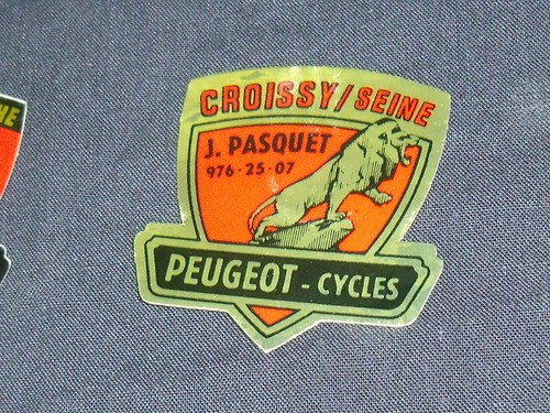 Sticker neuf epoque cycles - sticker,
