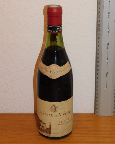 Bouteille vin 1973 - vin,