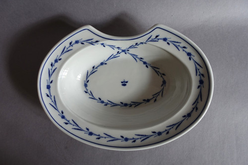Plat barbe porcelaine - barbe,