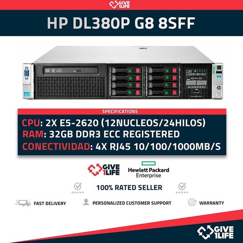 Rack serveur dl380p 8sff - rack, hp