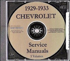 Chevy Atelier Manuel CD 1929