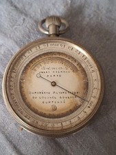 Barometre Altimetre Aviateur Pilote Ww1 As