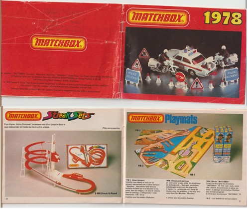 Catalogue matchbox 1978 - catalogue,