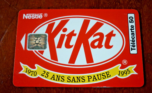 Telecarte kit kat - -*,