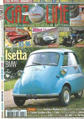 Gazoline 105 isetta bmw - n°105,