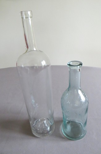Lot bouteilles vides en - lot,