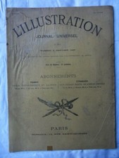 HEBDOMADAIRE L ILLUSTRATION N°2810 DU SAMEDI 02 JANVIER 1897