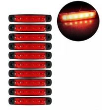 10 Pcs 12V SMD 6 LED Feux De