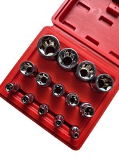 Coffret douilles torx femelles - torx,