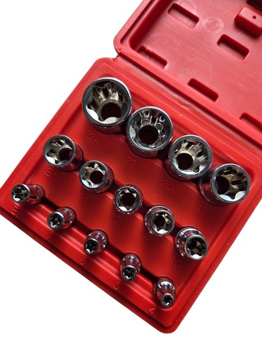 Coffret douilles torx - coffret,