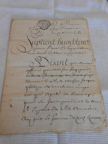 Acte notarie 1776 - acte,
