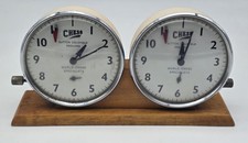 Magnifique horloge de jeu d’échecs anglaise sutton coldfield england rare 