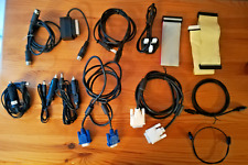 LOT DE DIVERS CORDONS CABLES PC HIFI ET AUTRES