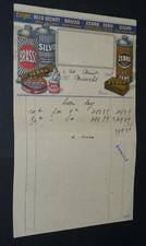 FACTURE 1928 EN-TETE BLEU