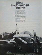 4/1980 PUB FUS FLUGZEUG MBB FLAMINGO TRAINER AIRCRAFT AVION TORNADO ORIGINAL AD