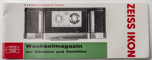 Manuel instructions zeiss - manuel,
