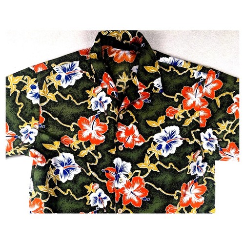 Vintage odo men hawaiian - odo,