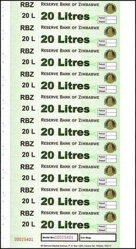 Zimbabwe liters - 20,