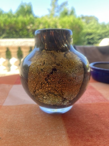 Vase verre soufflé - vase,