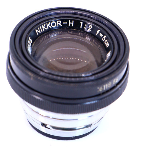 Objectif tout noir - nikkor-h, 5