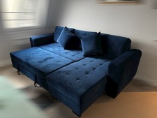 Canapé d’angle convertible Hamilton 4 places – Excellent état – Déjà démonté